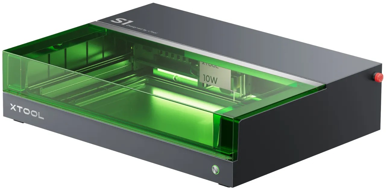 Gravírovací stroj xTool S1, 20W Dark Basic