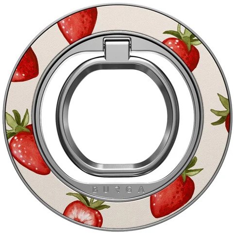 Burga Magnetic Ring Holder Silver Freshly Picked