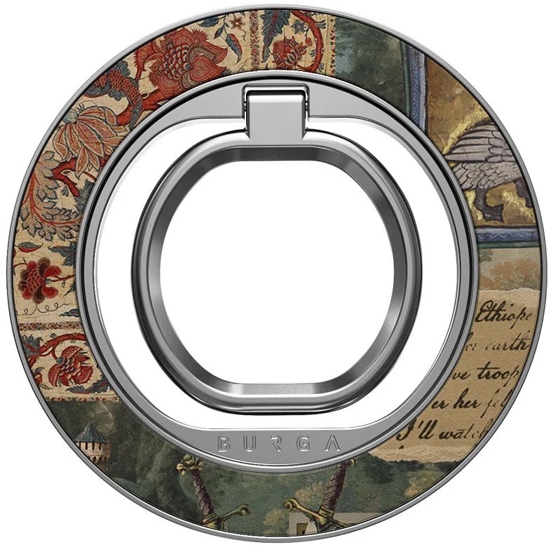 Burga Magnetic Ring Holder Silver Oath