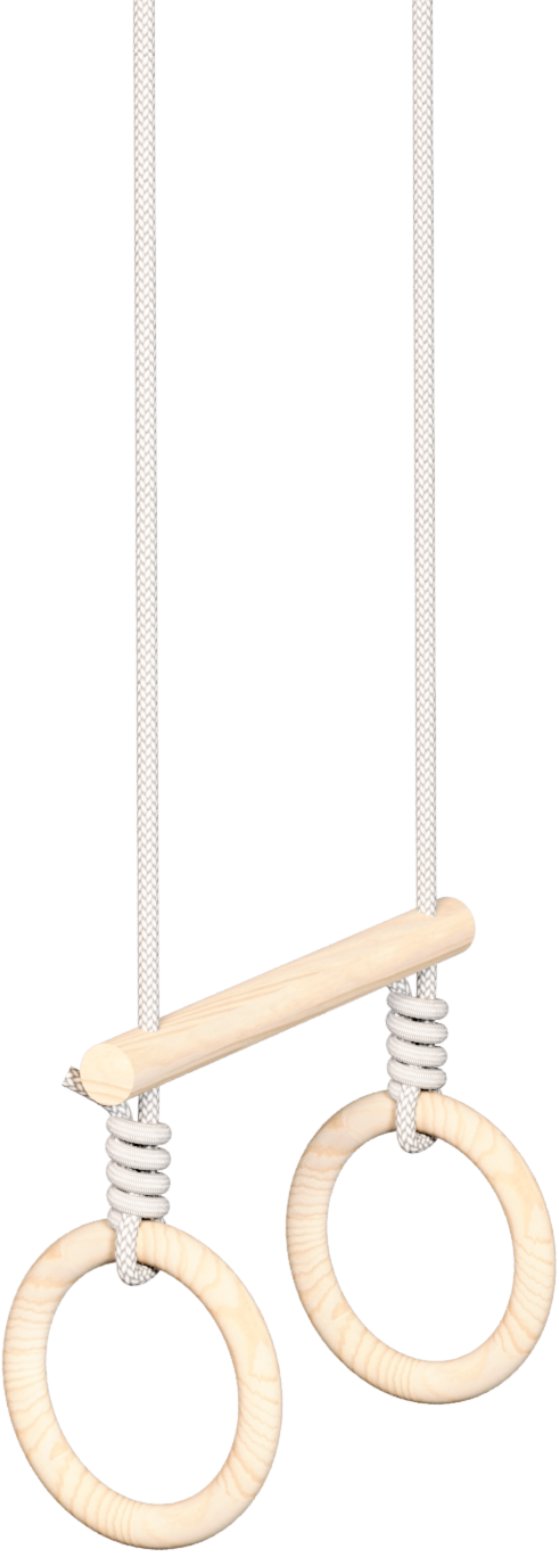 BusyKids Gymnastické kruhy pro žebřiny