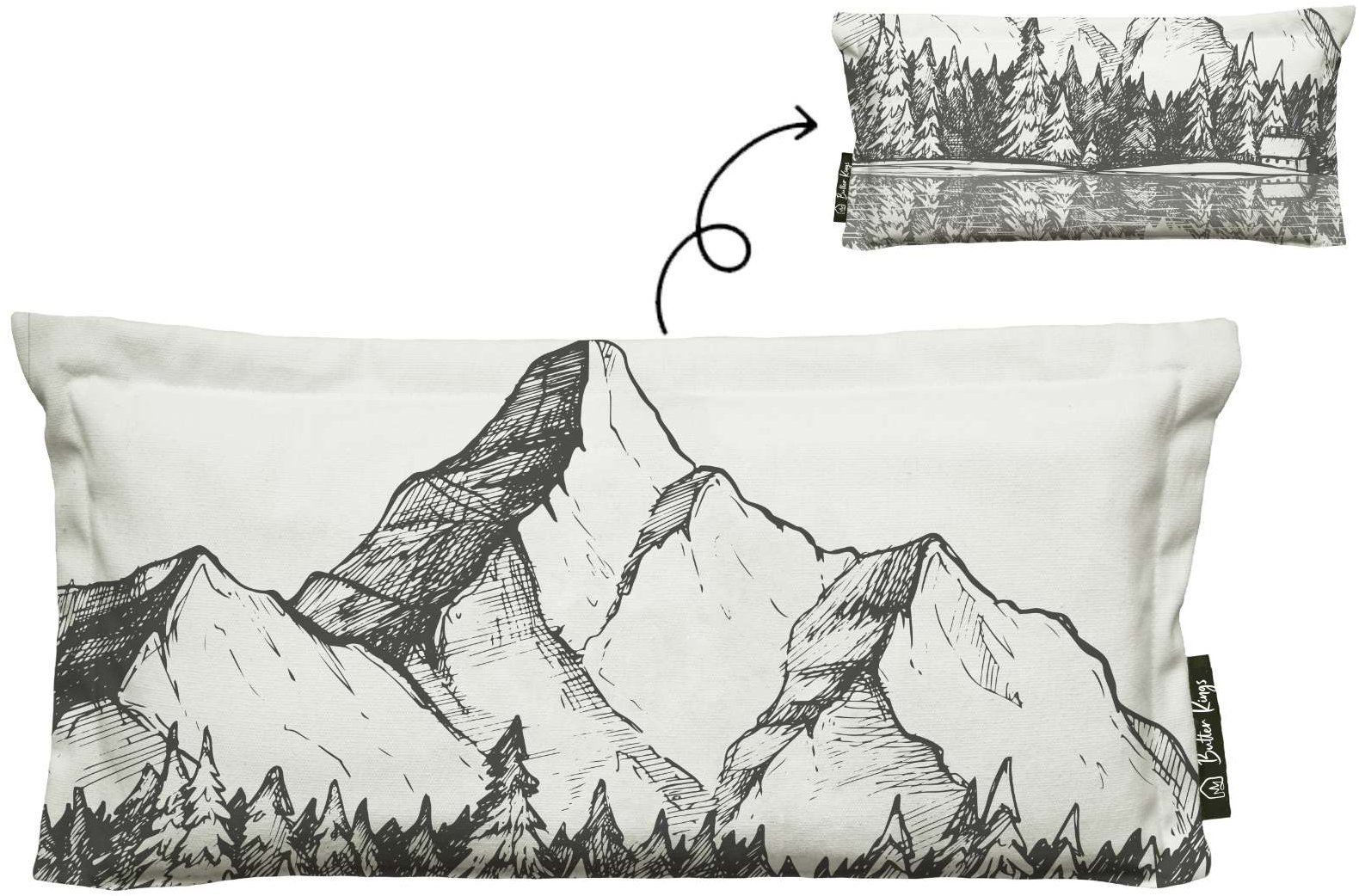 Butter Kings 50 × 25 cm cabin in the mountains