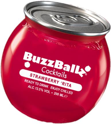 BuzzBallz Cocktails Strawberry Rita 0,2 l 13,5 %