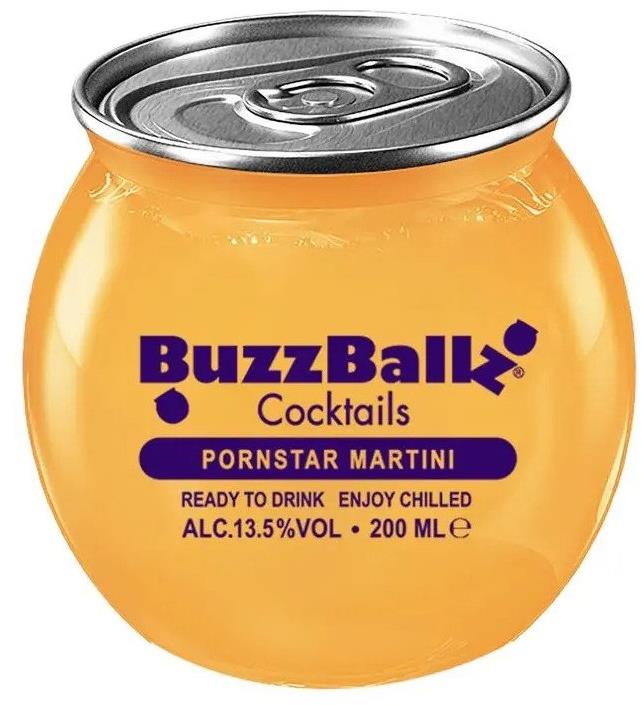BuzzBallz Cocktails PornStar Martini 0,2 l 13,5 %