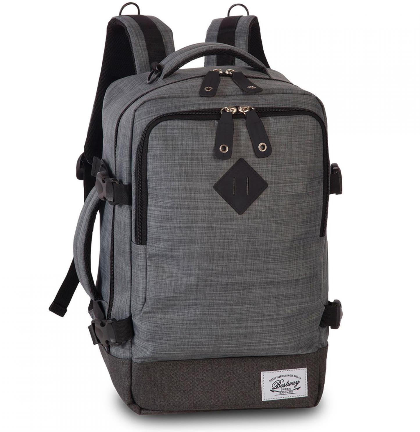 Bestway Bags cabin pro small, kabinové zavazadlo, šedé