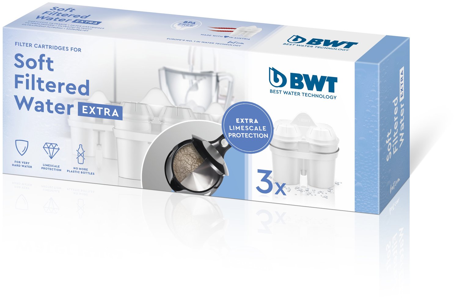 BWT Filtry pro extra tvrdou vodu 3 ks