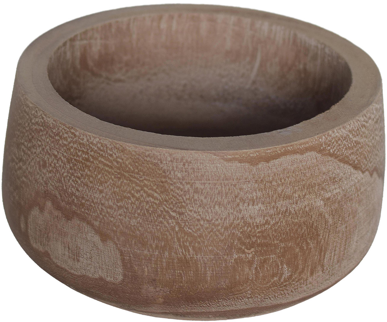 by inspire Dřevěná mísa Flat, průměr 25 cm
