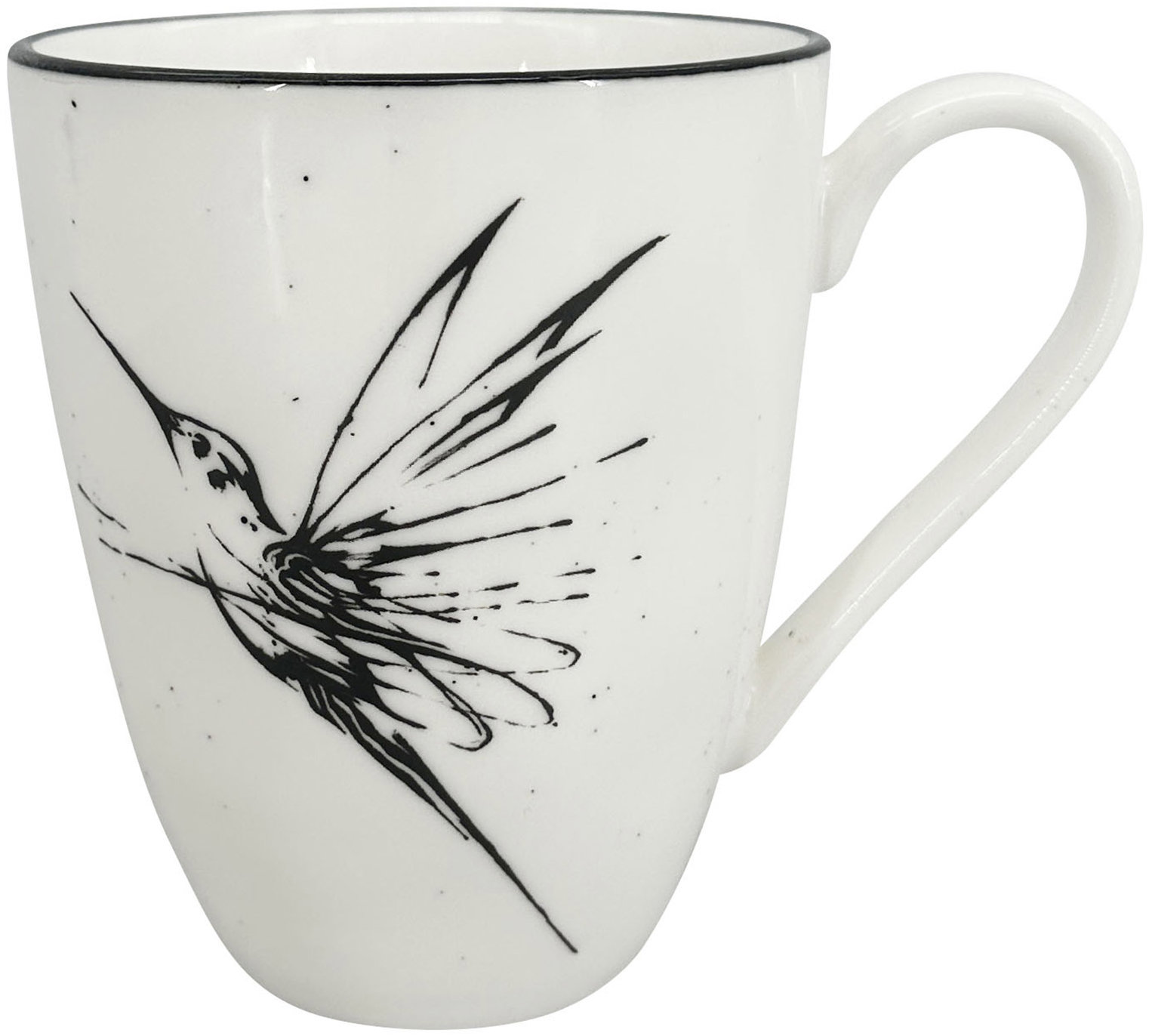 by inspire Hrnek 450 ml, Bird, černý
