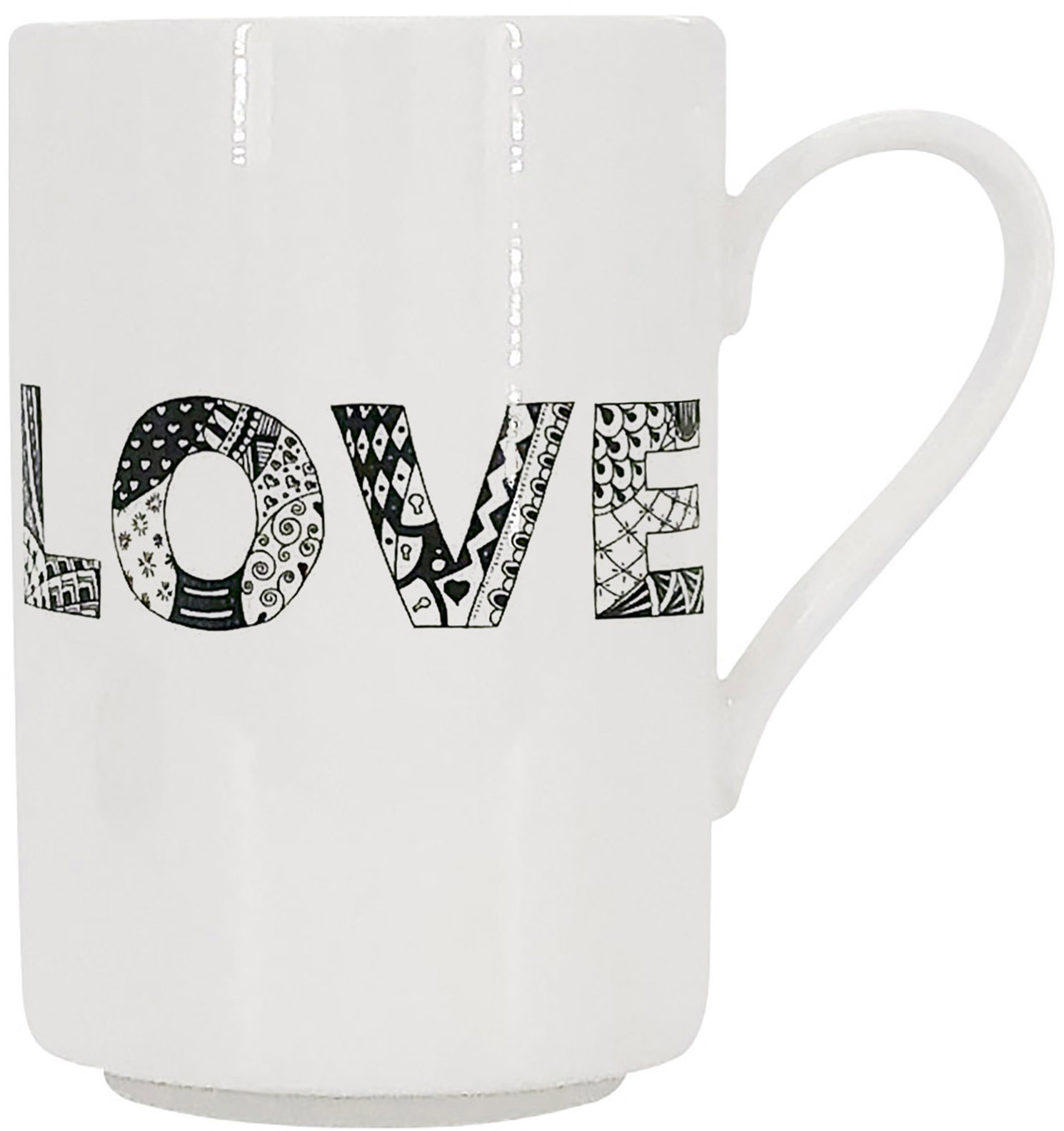 by inspire Hrnek Patchwork Love 400 ml