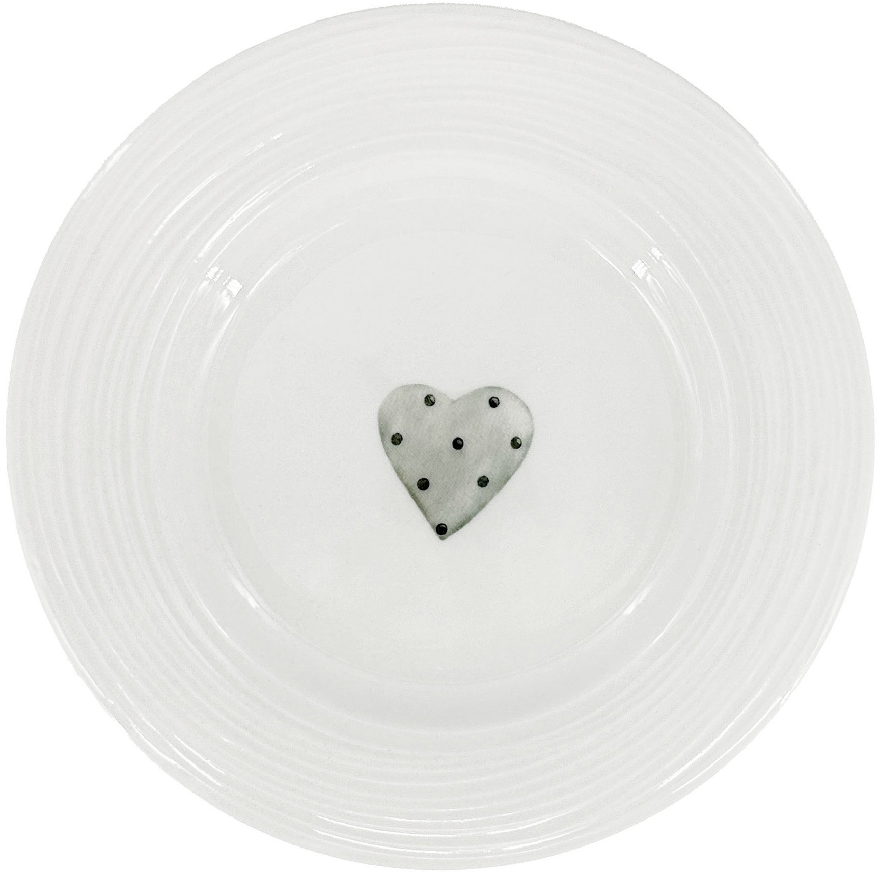by inspire Porcelánový dezertní talíř Croft Advent 20,5 cm, zelený