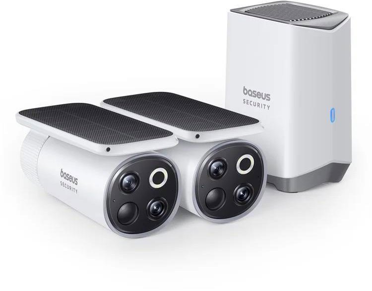 Baseus Security S1 Pro 3K sada 2 ks kamer a centrální stanice