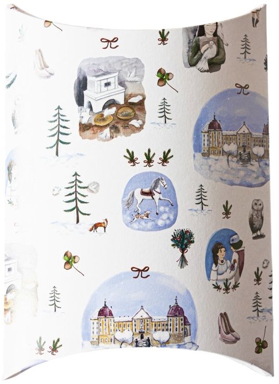 BE NICE Dárková krabička EKO, Popelka, velká, 3 ks