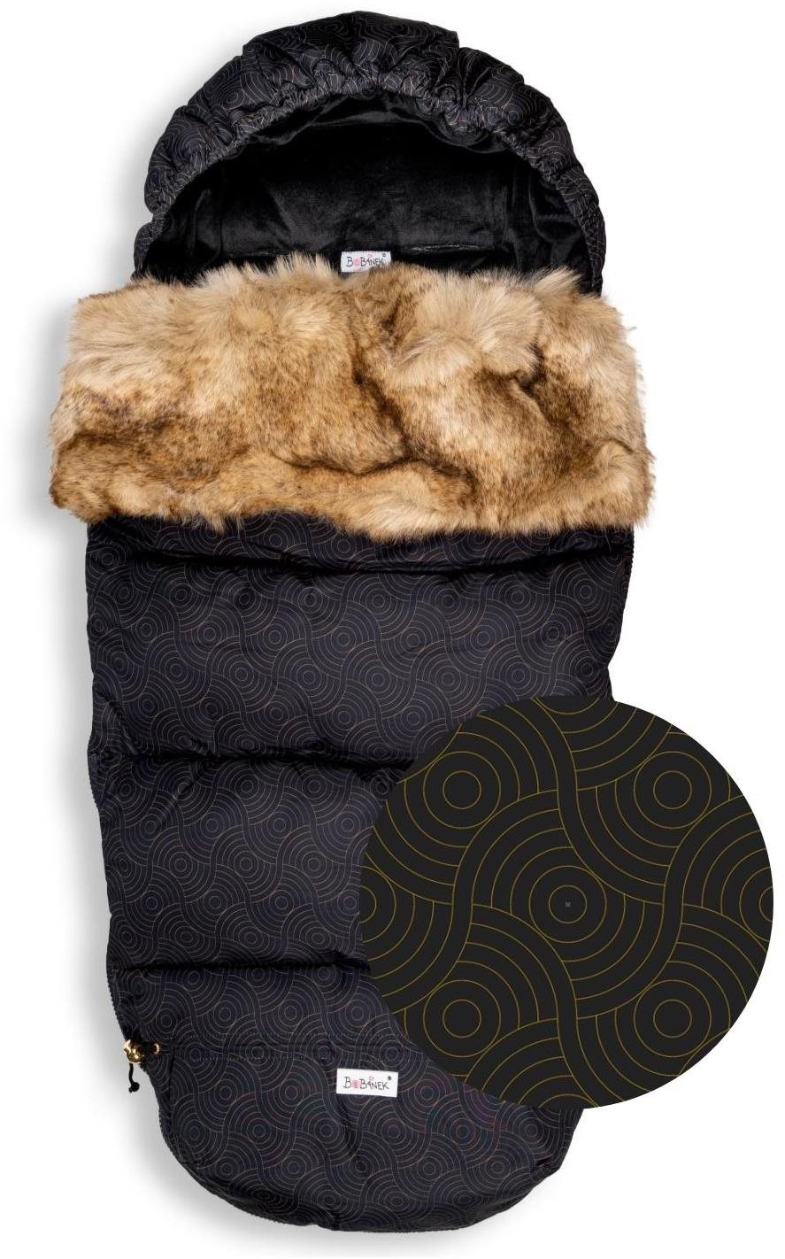 Bobánek Dětský fusak Black rings