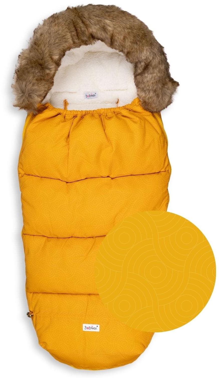 Bobánek Dětský fusak Mustard rings