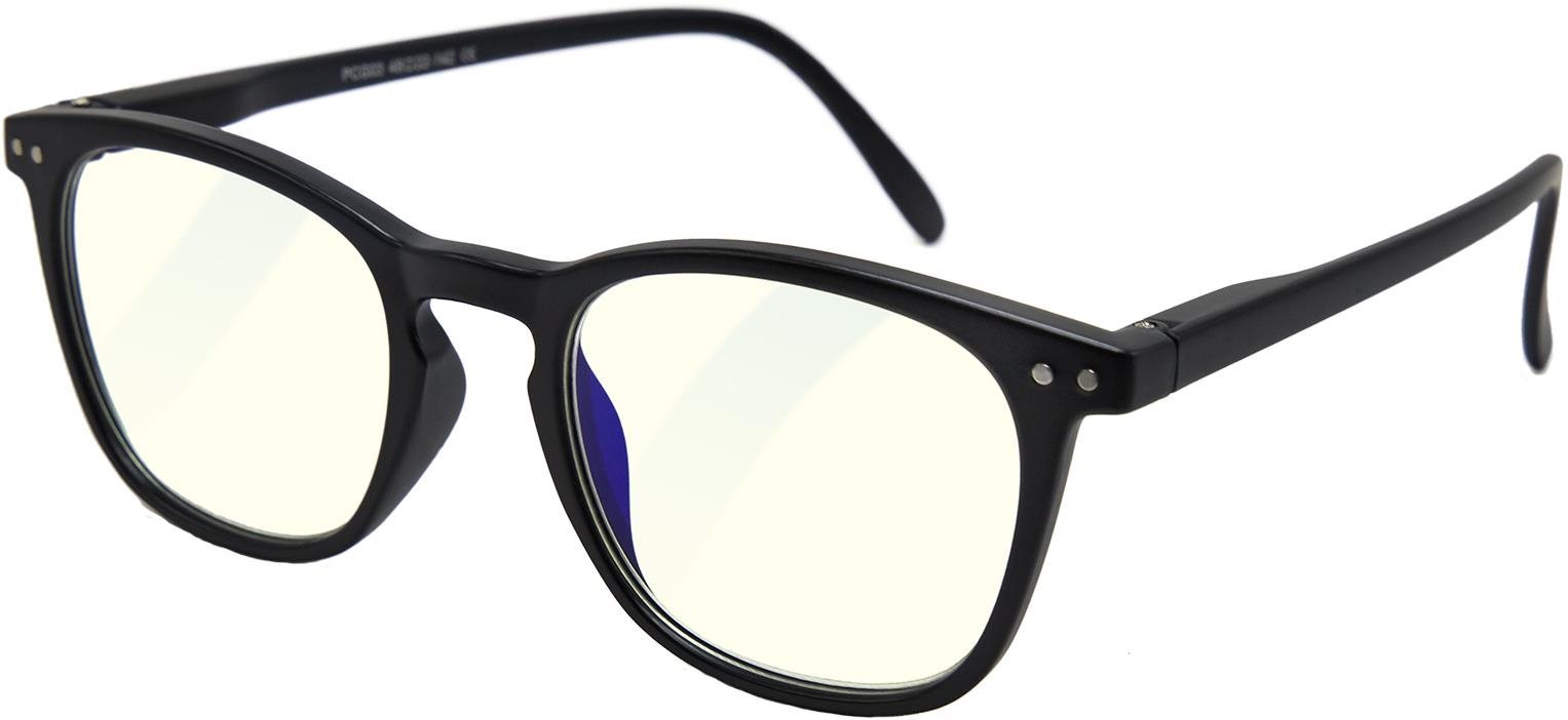 GLASSA Blue Light Blocking Glasses PCG 03, dioptrie: +3.00 černá