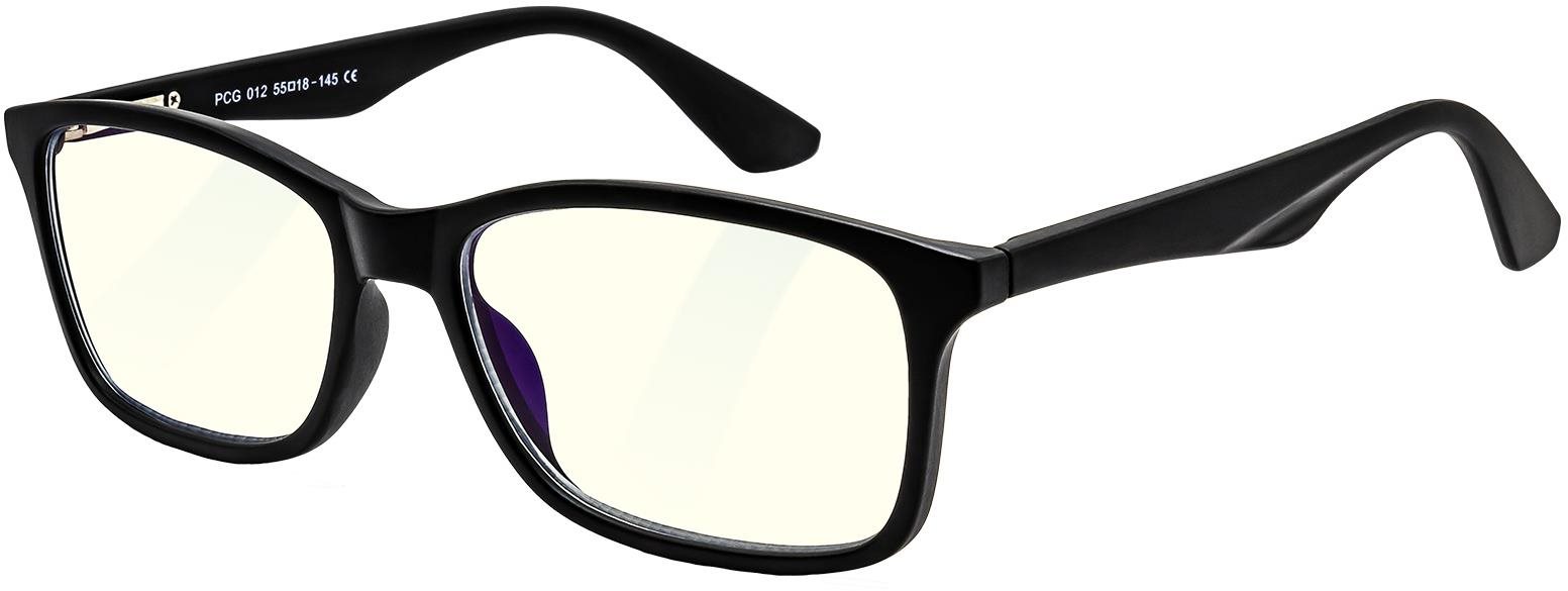 GLASSA Blue Light Blocking Glasses PCG 012, dioptrie +0,00 černá