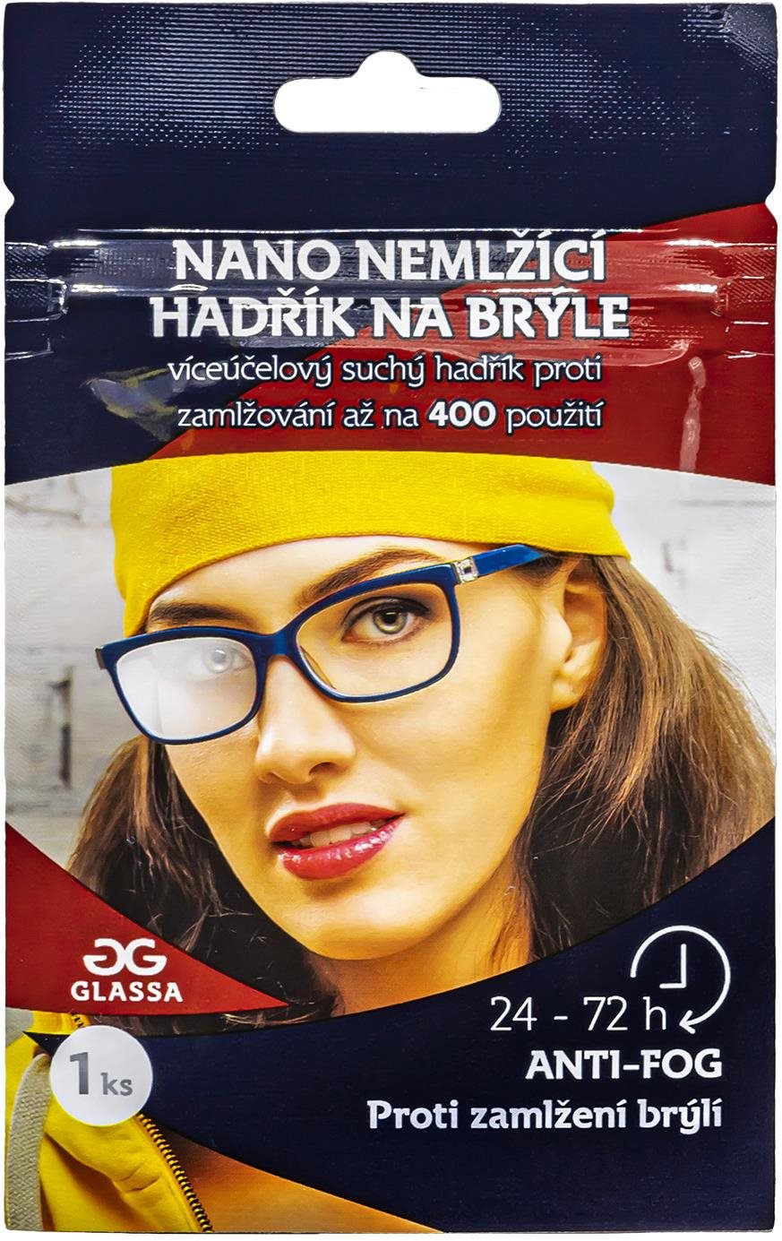GLASSA Nano nemlžící hadřík na brýle