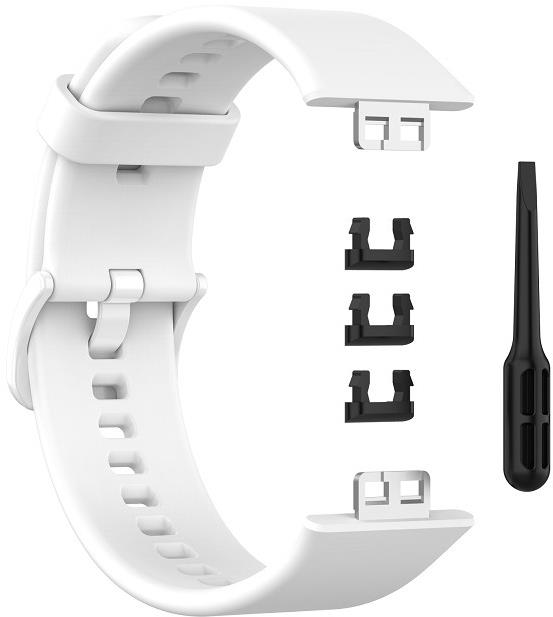 BStrap Silicone pro Huawei Watch Fit, white