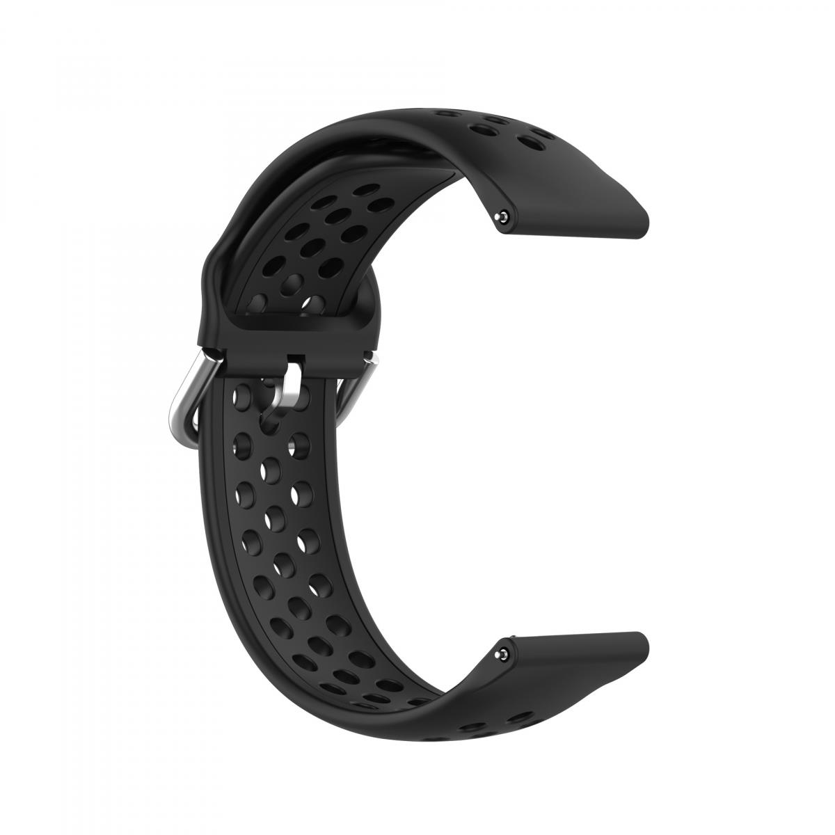 BStrap Silicone Dots Universal Quick Release 18mm, black