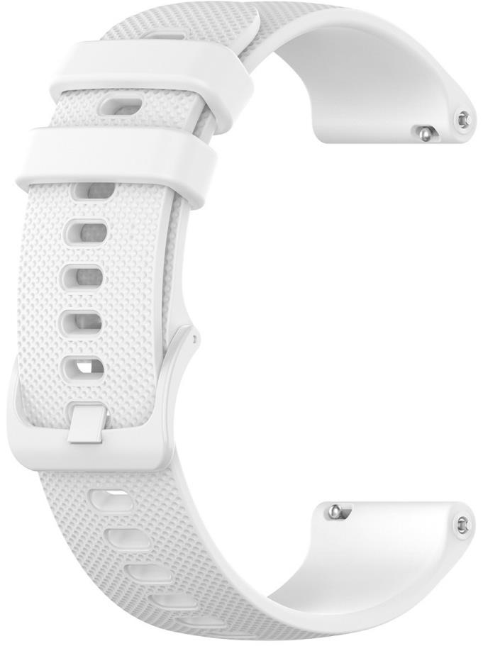 BStrap Silicone Land Universal Quick Release 18mm, white
