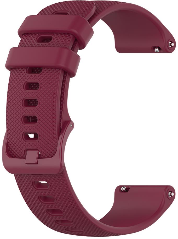 BStrap Silicone Land Universal Quick Release 18mm, vine red