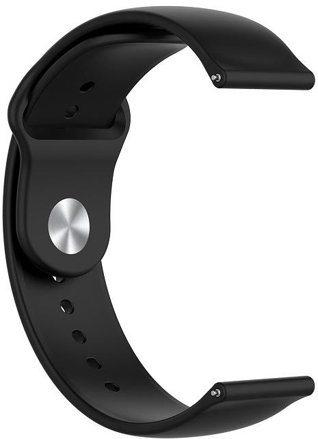 BStrap Silicone Universal Quick Release 18mm, black