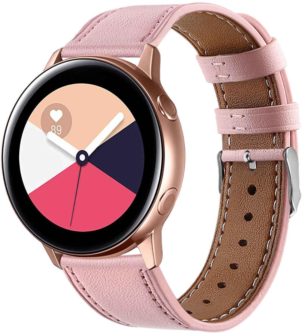 Bstrap Leather Italy Universal Quick Release 20mm, pink