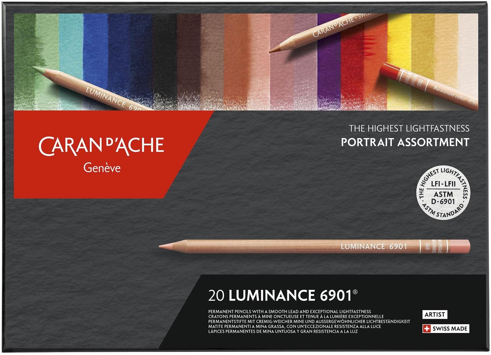 Pastelky CARAN D'ACHE Luminance 6901 v obalu