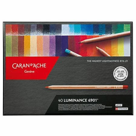 CARAN D'ACHE Luminance 6901 pastelky 12 barev