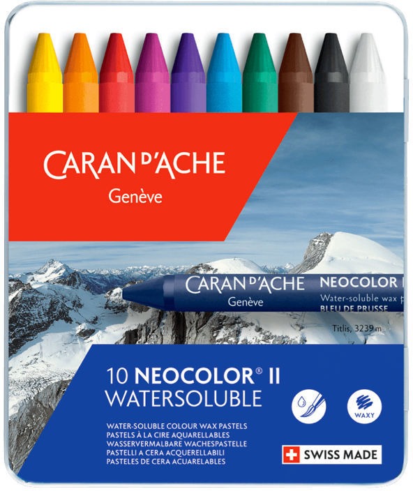 CARAN D'ACHE Neocolor II 30 barev pastelky