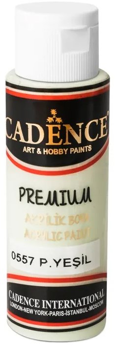 Cadence Premium 70 ml Pastelově zelená - akrylová barva