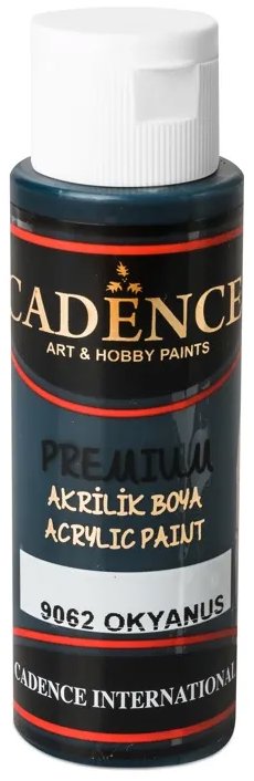 Cadence Premium 70 ml Mořská modř - luxusní akrylová barva pro kancelář a papírnictví