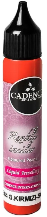 Cadence Tekuté perly 25 ml šarlatově červené