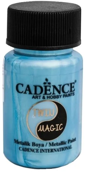 Cadence Měnící metalická barva Twin Magic 50 ml, zelená/modrá