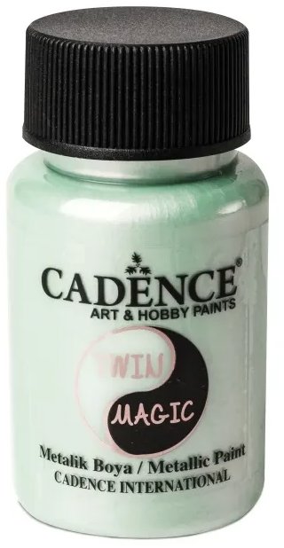 Cadence Měnící metalická barva Twin Magic 50 ml, oranžová/zelená