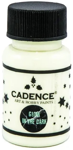 Cadence Barva svítící ve tmě 50 ml, zelená