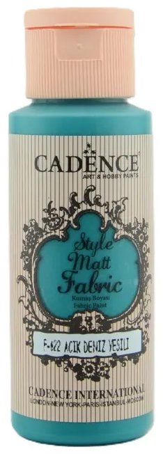 Barva na textil Cadence 59 ml, modrozelená