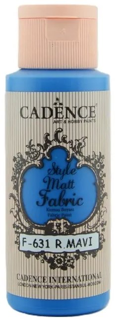 Cadence Barva na textil 59 ml, modrá