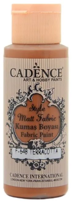 Cadence Barva na textil 59 ml, cihlová