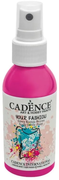 Cadence Barva na textil ve spreji 100 ml, růžová