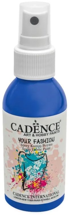 Cadence Barva na textil ve spreji 100 ml, tmavá modrá