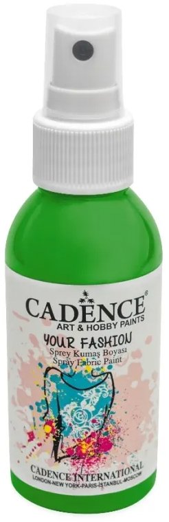 Cadence Barva na textil ve spreji 100 ml, světlá zelená