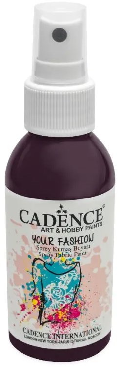 Cadence Barva na textil ve spreji 100 ml, lilková