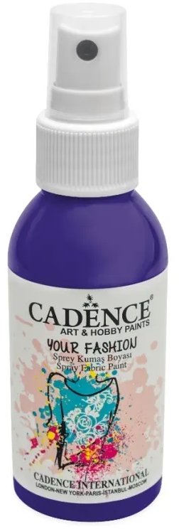 Cadence Barva na textil ve spreji 100 ml, fialová