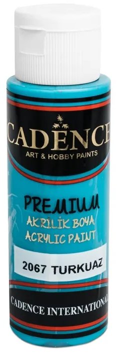 Cadence Premium 70 ml Tyrkysová - akrylová barva pro umělecké projekty