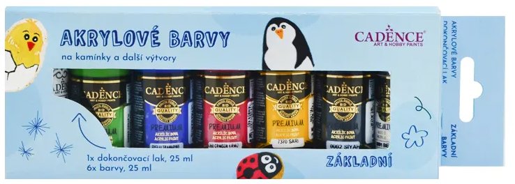 Akrylové barvy Cadence
