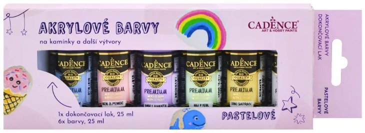 Akrylové barvy Cadence