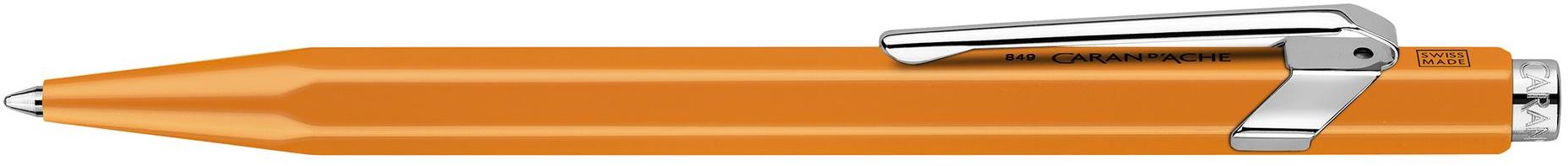 Caran d'Ache 849 Fluoline - oranžové pero