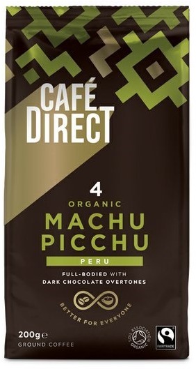 Cafédirect BIO Machu Picchu SCA 82 mletá káva 200 g