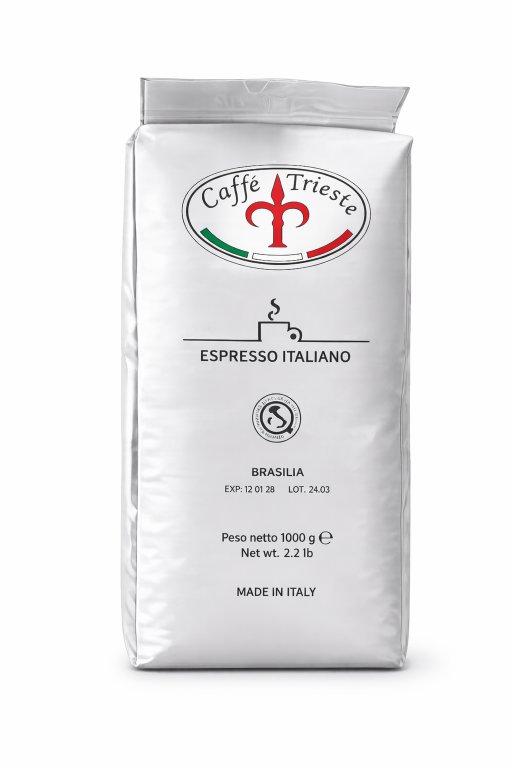 Caffé Trieste Brasilia zrnková káva, 1000 g