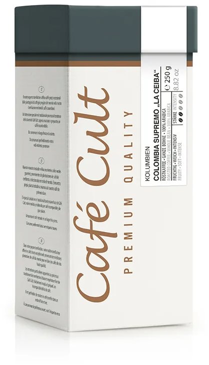 Café Cult Zrnková káva Colombie Supremo "La Ceiba" 250 g
